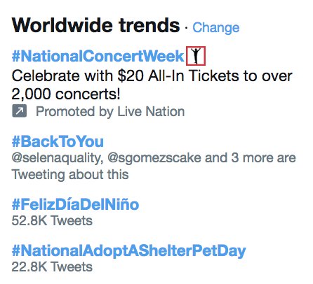 SelenaFanClub's tweet photo. We see you, fam. We see you 😍 #BackToYou https://t.co/JE19d6iiB6
