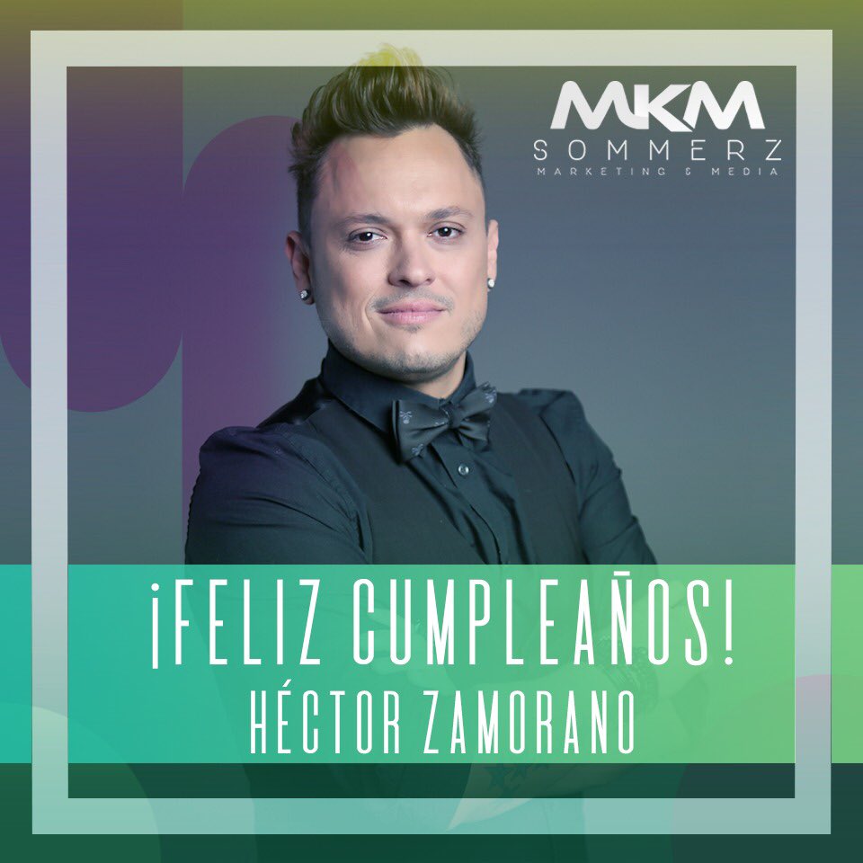 ¡Feliz cumpleaños <a href="/HectorZamorano/">𝘏𝘦𝘤𝘵𝘰𝘳 𝘡𝘢𝘮𝘰𝘳𝘢𝘯𝘰</a>! Los mejores deseos y que sigan creciendo los éxitos. ¡Felicidades!