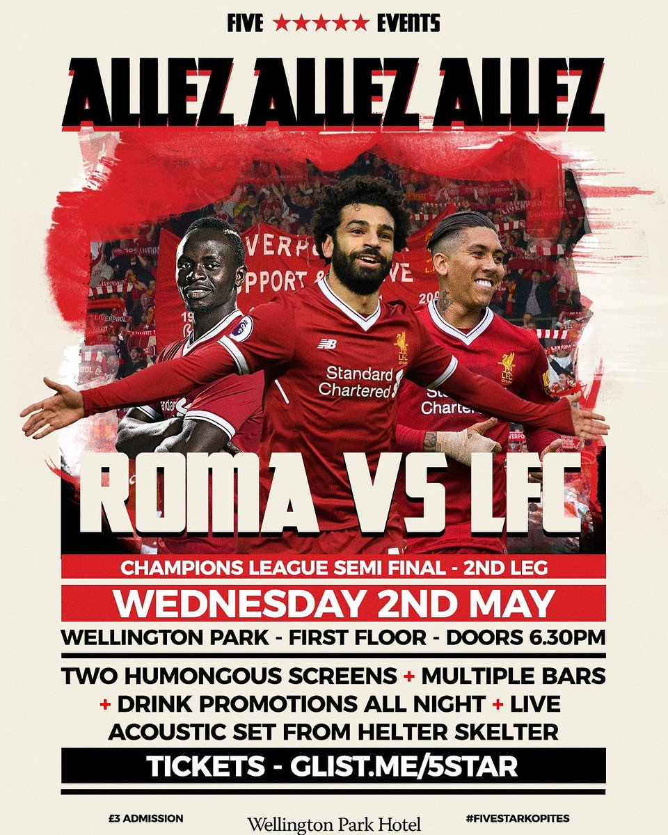 Wed 2nd May. 2 mega screens <a href="/welliebelfast/">Wellington Park</a>