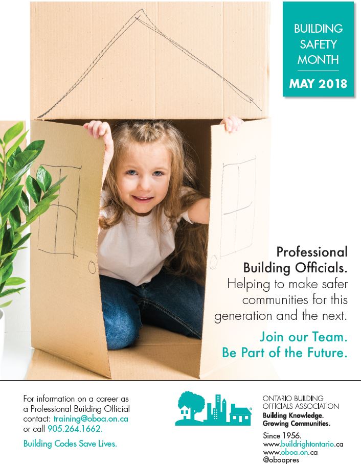 AnastasNick's tweet photo. To promote the vital role of Building Officials, @OBOA_Office recognizes May as Building Safety Month. In Burlington our Building Officials ensure the safety of buildings and occupants in the buildings we live, work and play in.
#Build2Code #BuildBetterBuildSafe @cityburlington https://t.co/tupEwDZGMV
