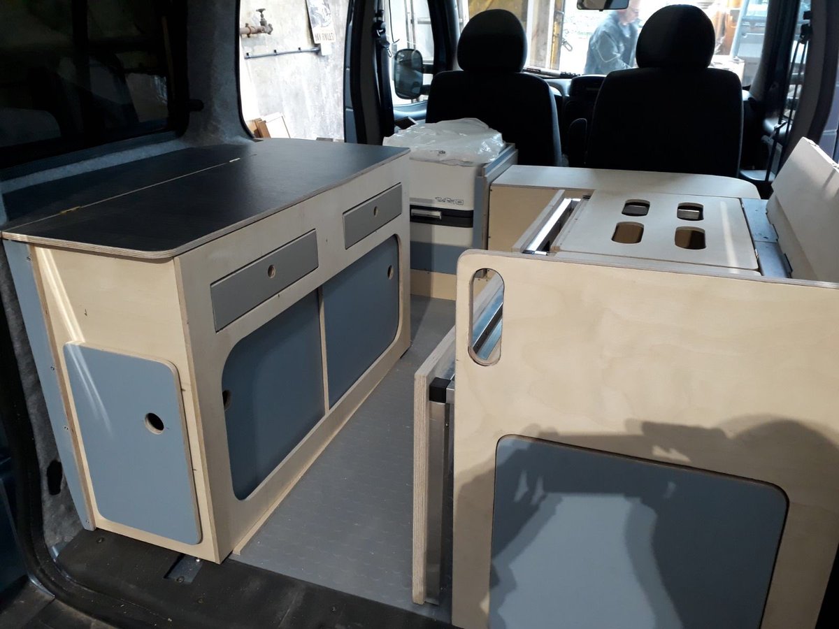 PeakConversions's tweet photo. New designs and ideas. Using all available space. Many colours available. #camping #caddy #vanlife #Campervan #vanlifediaries #projectvan #ukexplore #peakdistrict #tinyhouseonwheels #campingcollective #homeonwheels #vw https://t.co/h7Ux80bZ9I
