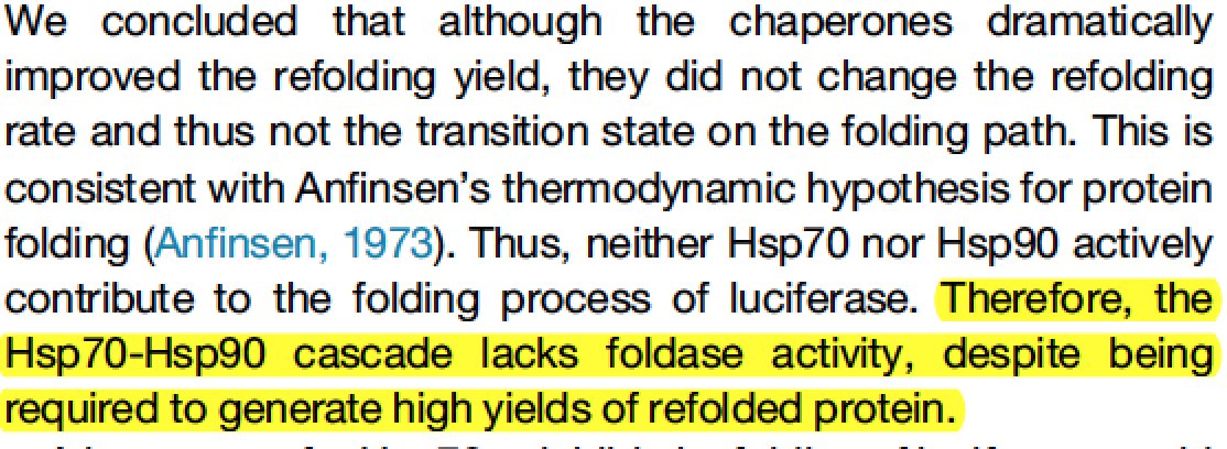Ummm this kind of runs counter to everything I’ve always thought of for Hsp70 and Hsp90 - very provocative in #proteinhomeostasis world… @MolecularCell cell.com/molecular-cell…