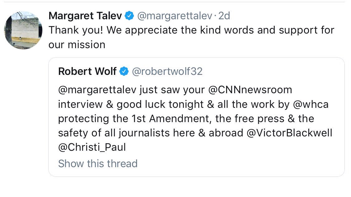 BryanDawsonUSA's tweet photo. Looks like @margarettalev abandoned her mission to “protect the 1st Amendment &amp; the free press.” Seems jokes about #SovietSarah eye shadow crossed the line. Sarah Huckabee’s constant lies &amp; disdain for truth &amp; the free press is just fine.

#WHCD #WHCDDinner #WHCA @robertwolf32 https://t.co/ksYOVSrV6o