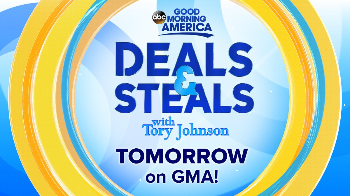 ABCNewsPR's tweet photo. ‘Deals &amp; Steals on Wheels’ continues tomorrow on @GMA in Charlotte, NC with @toryjohnson #GMAdeals https://t.co/RqmZAQBal5