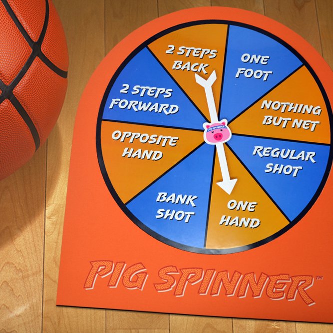 PigSpinner's tweet photo. Just launched! Pig Spinner basketball game. Challenge your friends to the most exciting version of PIG ever played! https://t.co/jnWTqRtm7x #pigspinner #launch #basketball #challenge #games #sports #nbaplayoffs #boardgames #sports #sportgames https://t.co/64kWFMUIOU