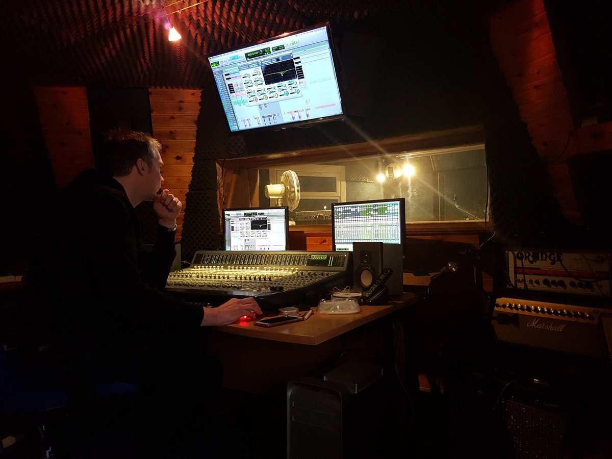 This has been our view recently ,have been quietly tinkering away working on a few things, #inthestudio #newmusic #millsyeck