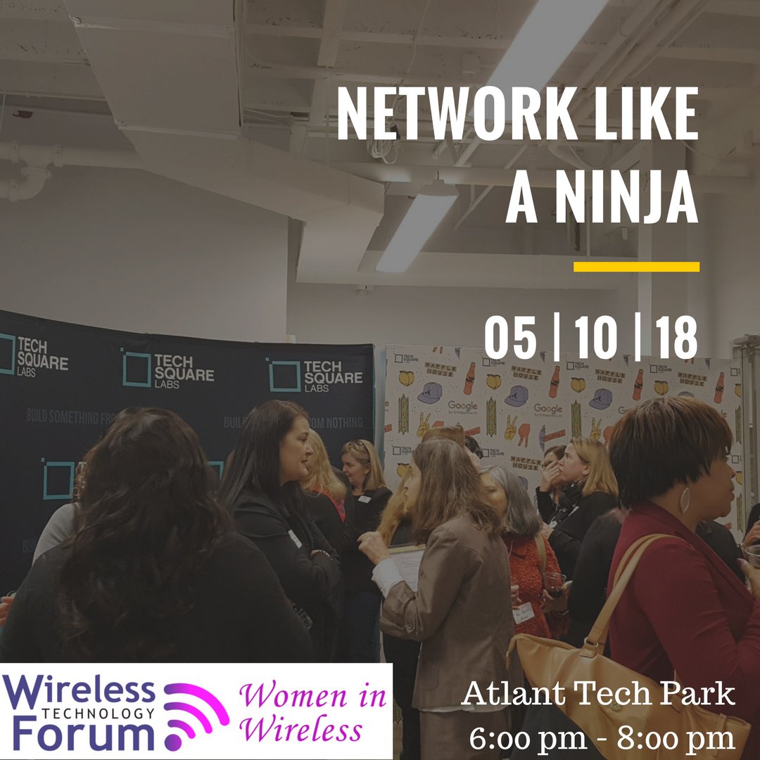 We're about a week away from the next #WomenInWireless - special interest group of @WirelessTechATL, #event! RSVP and see us at <a href="/107ATP/">Atlanta Tech Park</a>! #network #ATL #WirelessWomen #Women wirelesstechnologyforum.org/women-in-wirel…