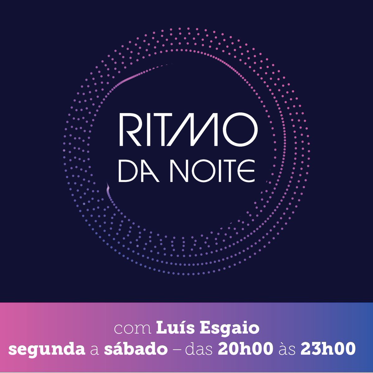 NEW HOST & SHOW ANNOUNCEMENT 💥

Ritmo da Noite starts tonight with Luis Esgaio #LIVE Monday-Friday from 8-11pm on Camões Radio! 🎙

Tune in...

𝙭 camoesradio.com
𝙭 GotTheApp?

#camoesradio #ritmodanoite #camoeslive #newshow #radioprogram #portugueseradio #gottheapp