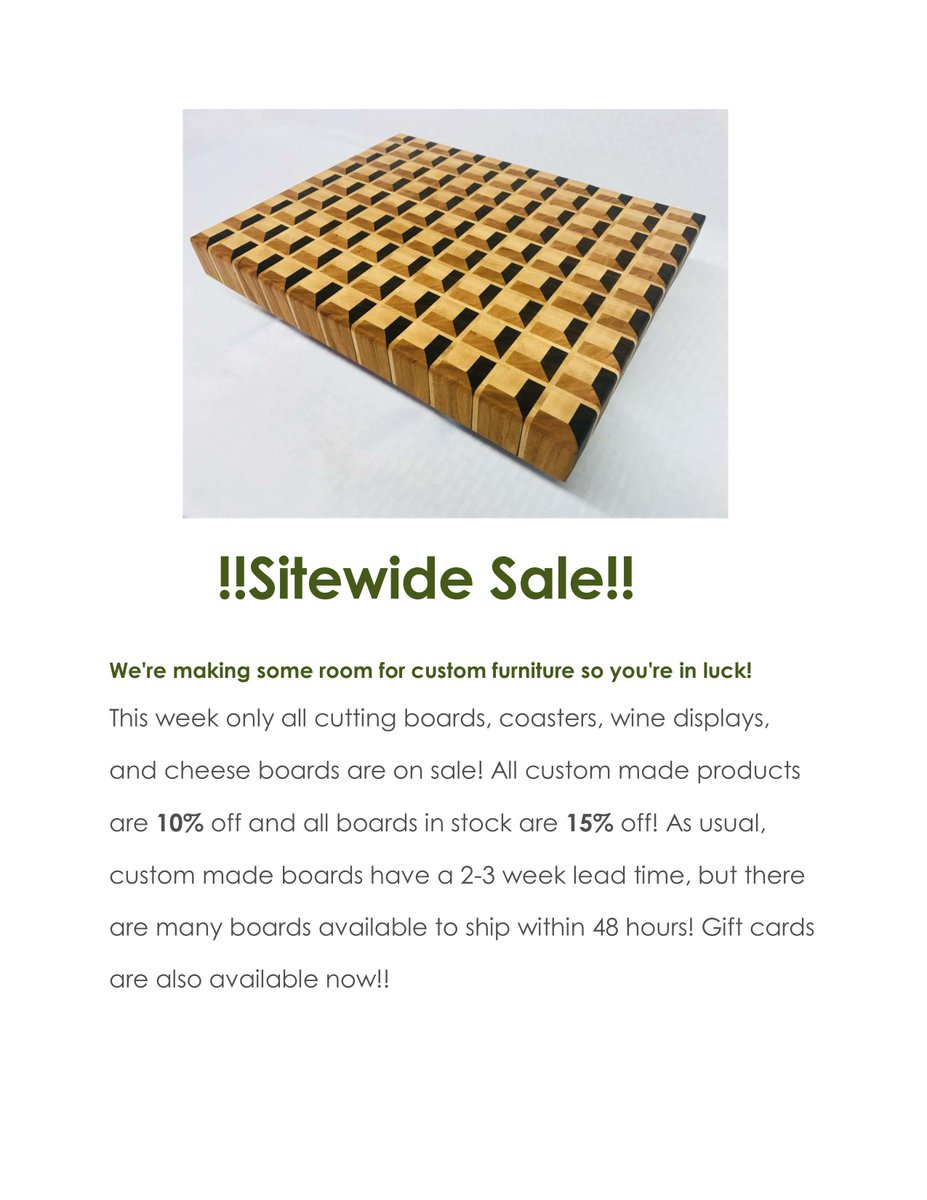 PKDesignLabLLC's tweet photo. It’s all on sale! Sitewide sale started today! Get yours now! Gift cards available also! https://t.co/2QG6XTxviY