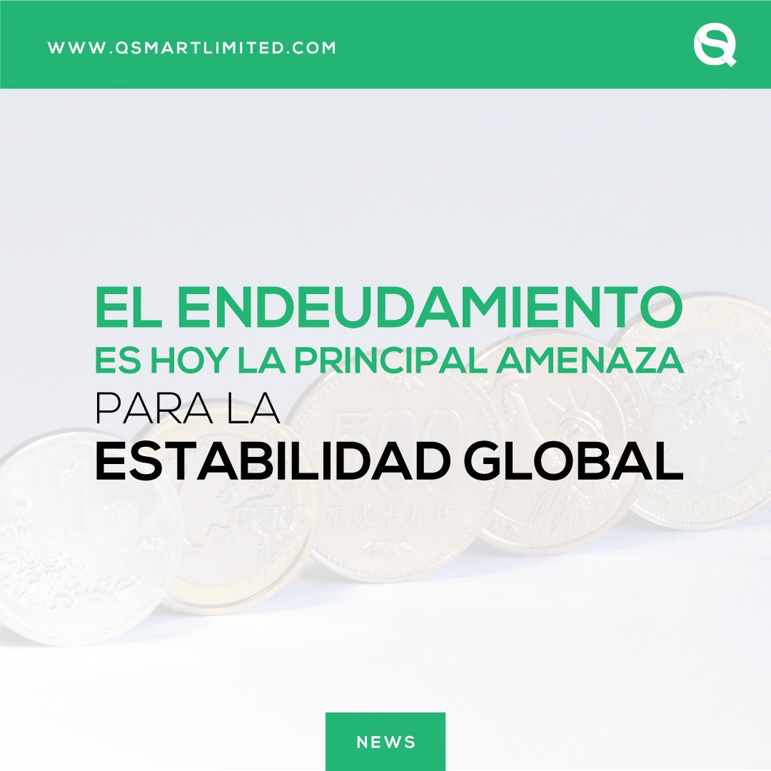 qsmart_limited's tweet photo. El endeudamiento es hoy la principal amenaza para la estabilidad global 🆕 descubre esto y más en nuestro #qsmartblog
—
📌 https://t.co/u2sJaKIrEu
—
#qsmart #qsmartlimited #cfds #cfdstrading #investment #tradinglifestyle #forextrading #forex #money #investing #business #news https://t.co/HwlAfWYB0O