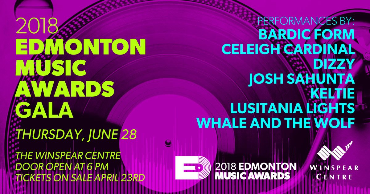 YEGMusicAwards's tweet photo. https://t.co/z3IHkst72a