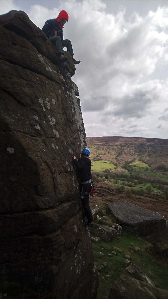 ATNEJonC's tweet photo. Great day out Staff Training with Way out in Gateshead. #climbing at Scugdale #TechnicalAdviser @the_AMI @MtnTraining https://t.co/0sR1qRbCCe