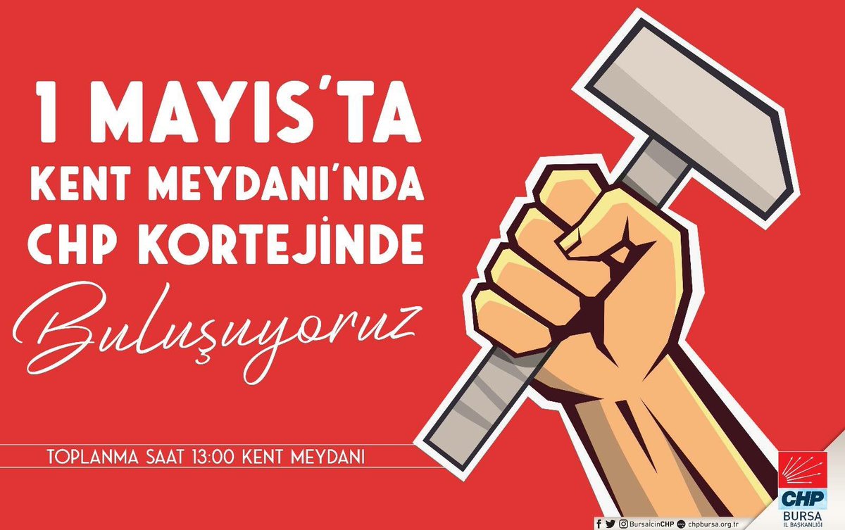 Yarın 1 Mayıs bu anlamlı ve değerli günü OHAL’in karanlığına rağmen inadına çoşkuyla kutlayacağız.İşçinin, emekçinin bayramı 1 Mayıs tüm çalışanlara kutlu olsun. İş ve işçi güvenliğinin sağlandığı aydınlık günleri görme umuduyla....