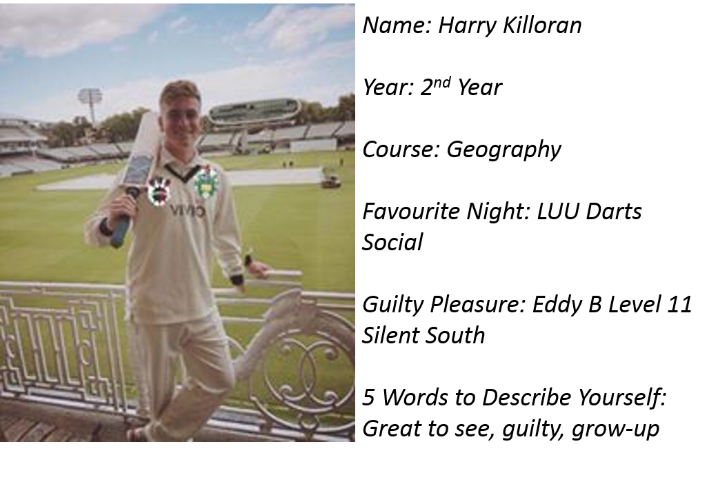 The face of LUU Darts and best spinner in the country (when he was 16), <a href="/HKilloran/">Harry Killoran</a> is on the pull again this @fruityfridays , just starting the proceedings a little earlier #guilty