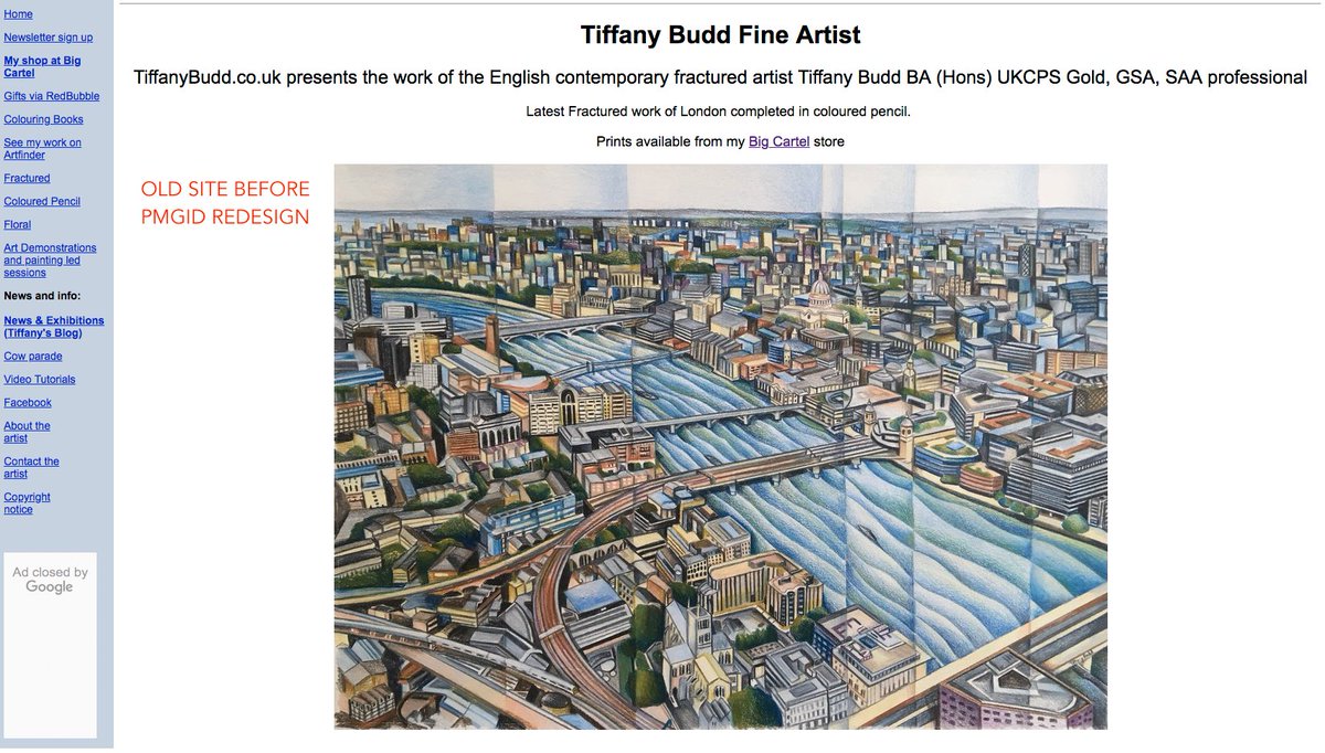 PMGettingItDone's tweet image. Great things happen when you have an efficient client working with an efficient agency... complete recreation of @tiffanyjbudd website and new branding completed within one week! 
tiffanybudd.co.uk #website #artistshops #art