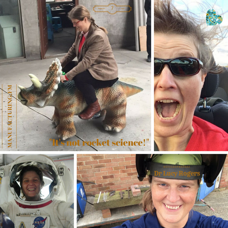 MFGatHEART's tweet photo. Coming soon on #PodcastMonday! @DrLucyRogers is the self proclaimed cheerleader of #makers - tune in on https://t.co/UJLqXfhPVu to find out more about this wonderful lady! #itsonlyrocketscience #makershour https://t.co/IwqQyt1dDW