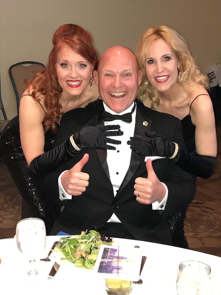 DogTagBrewing's tweet photo. Getting a kick out of seeing the 17th Sergeant Major of the Marine Corps, Micheal Barrett, with members of the Belle Tones at a fundraiser for the #AndyNowackiFoundation. We're proud to support this Gold Star Family charity in #PainesvilleOhio. https://t.co/lZNZOoQlVO