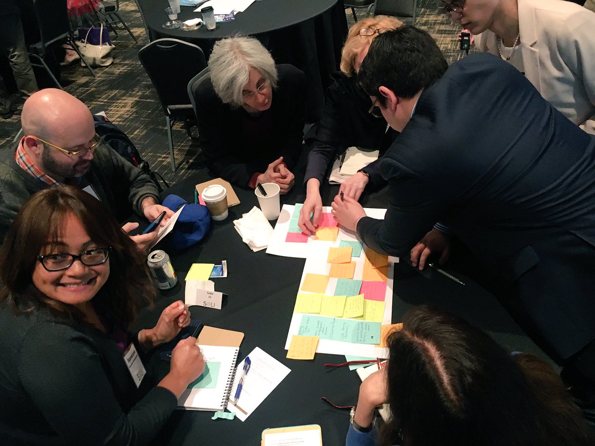 inspiredcat's tweet photo. And ... we are #designsprinting at #SoLI2018! https://t.co/GfOXwil9DO