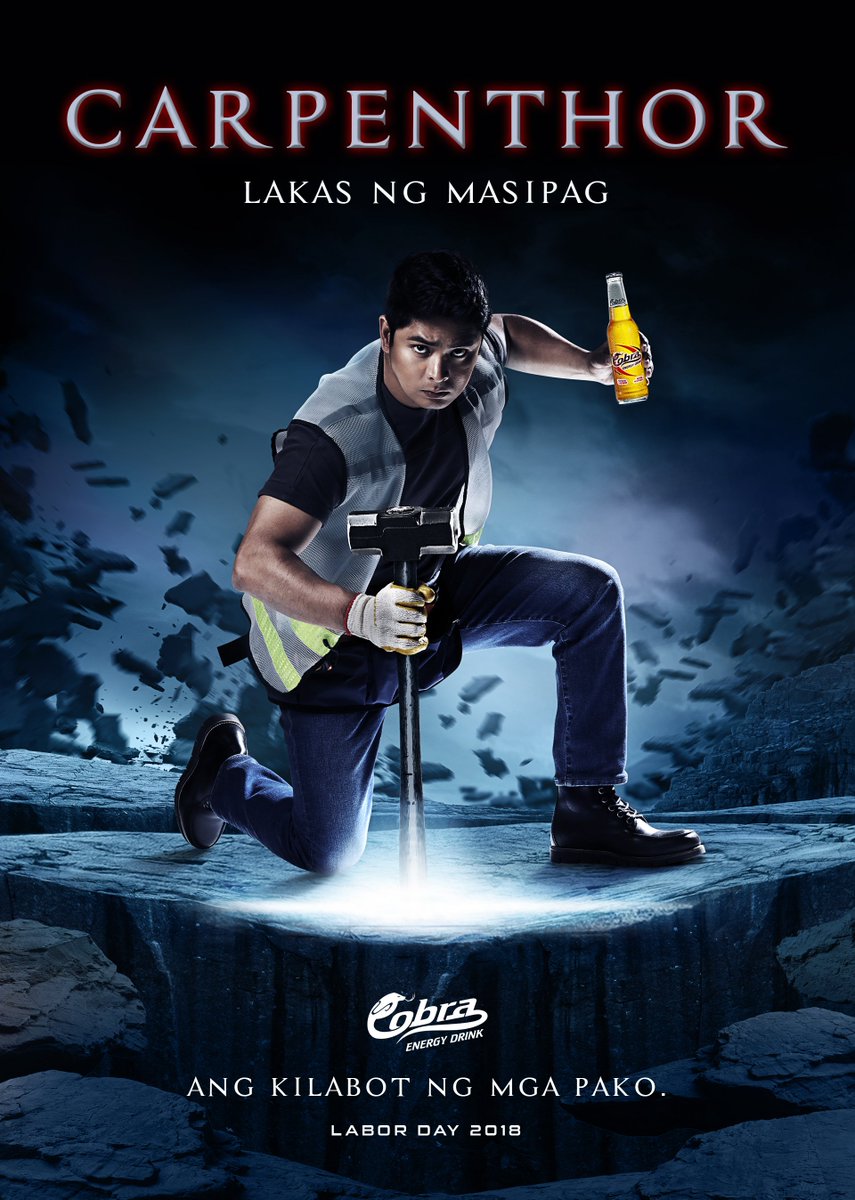 CobraEnergyPH's tweet photo. Ngayong Labor Day, kayong masisipag ang tunay na bida! Kaya handog namin sa inyo ang #CobraPelikuLaborDay Tribute, sa tulong ni Coco Martin! Follow @CobraEnergyPH for more posters. 💪🏻 @cocomartin_ph https://t.co/spJ6oysJ7m