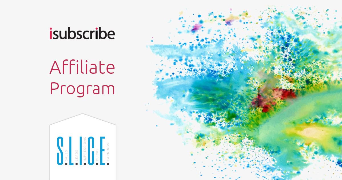 SLICE_Digital's tweet image. Meet iSubscribe - our advertiser on the SLICE Digital affiliate network. Get started for free with Slice Digital, and start earning commissions by advertising iSubscribe programme - buff.ly/2JILK9Z