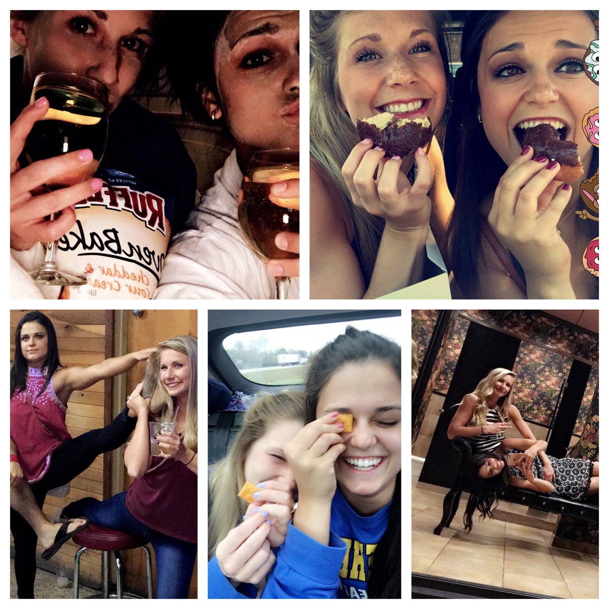 OH HAPPY DAY ITS MORGAN ALYSAS BELATED BDAY! So glad I was able to celebrate your delicate birthday with you! Love you more than chips and Oreos!!! 👯‍♀️💕🎊💯🥂