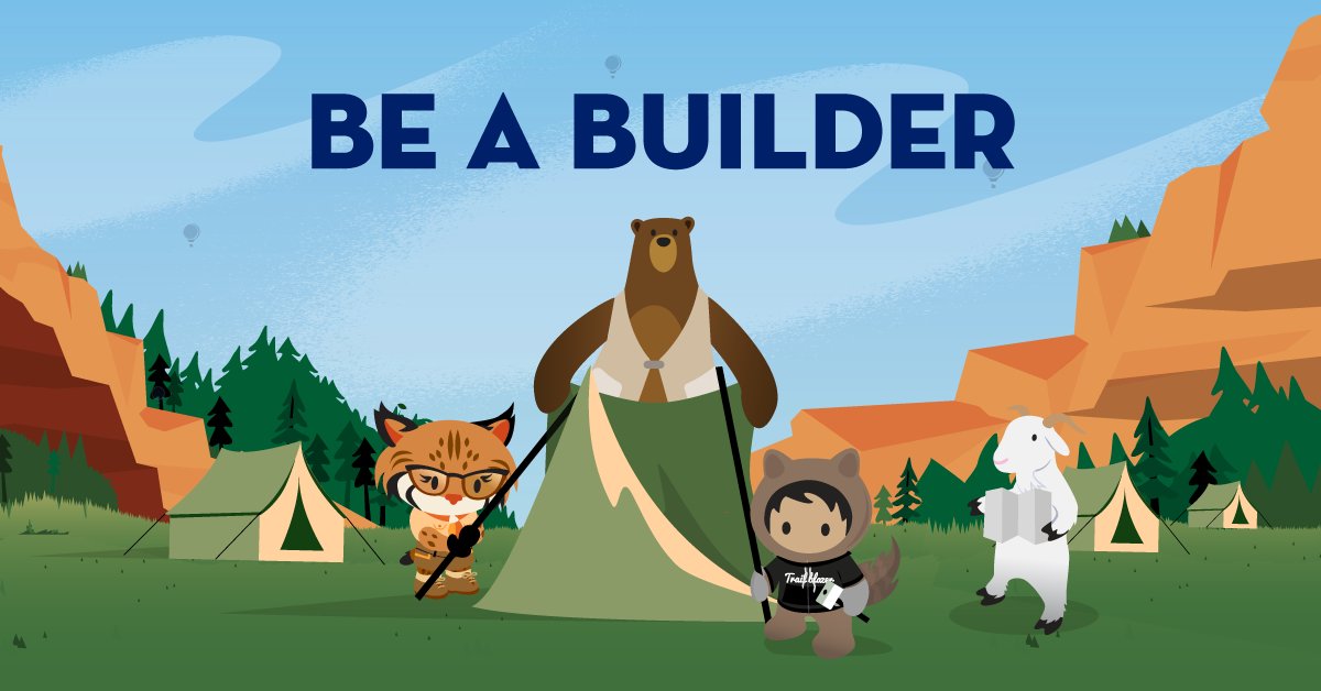 From the Salesforce blog:
#BeABuilder in a 10-Day Adventure buff.ly/2KsOJ7N #Salesforce #SalesforceOhana