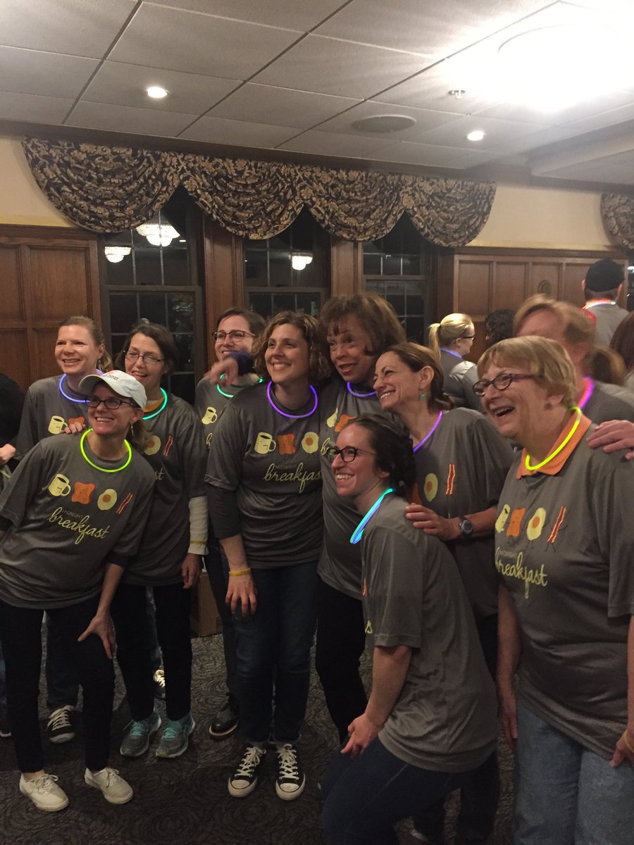 Midnight breakfast team