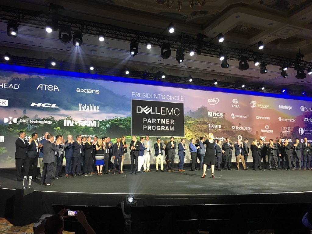 Congrats @Presidio @DellEMCPartners #PresidentsCircle @DellTechWorld w/@presidiodave