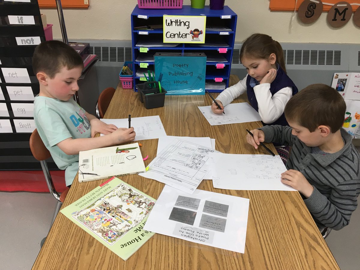 MissNoujaim's tweet photo. @lisa_ladybugsx3 @TCRWP @smchugh1819 OMG writing is getting real! What excitement in first grade as we launched our #independentwritingprojects! So excited for what’s to come! #wuos #tcrwp https://t.co/RVx8BuVzpN