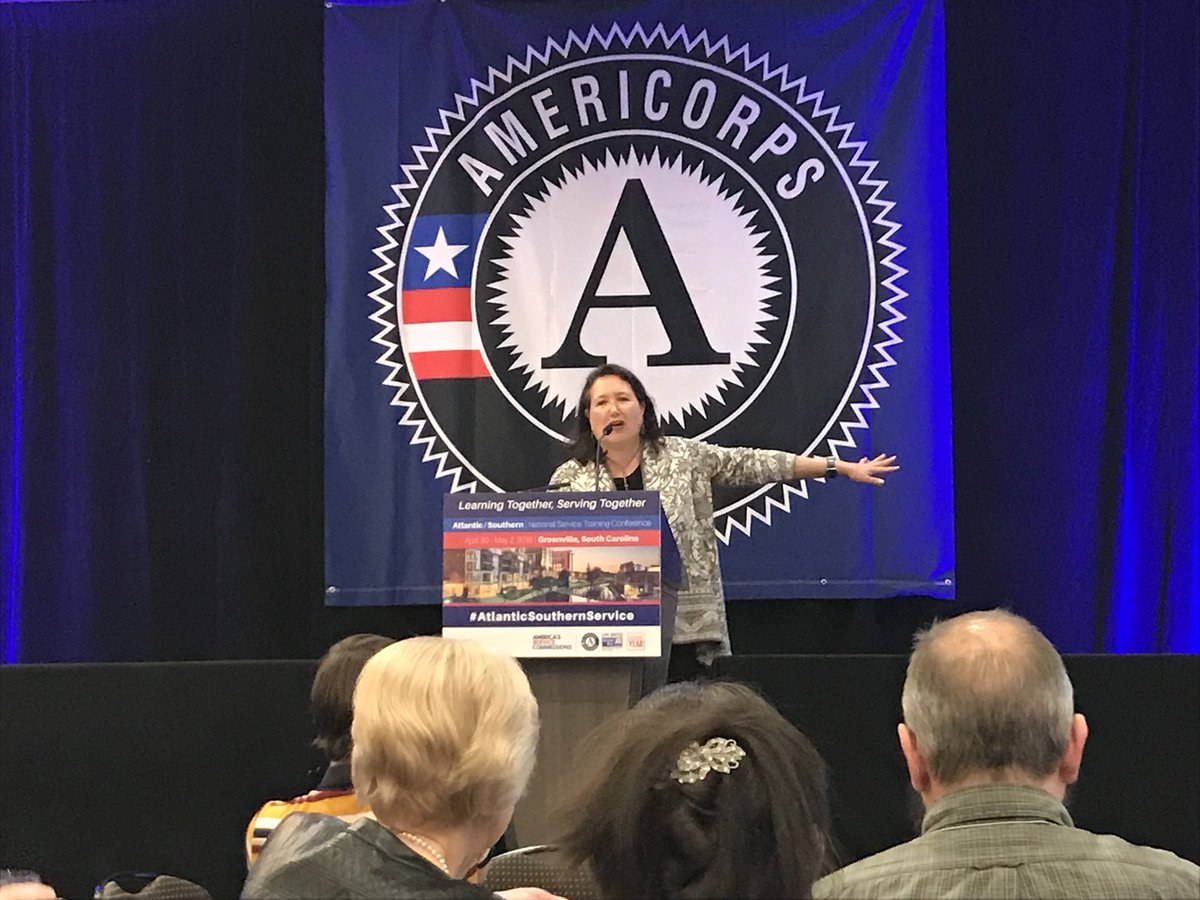 AppalachiaCares's tweet photo. Appalachia CARES knows that we never stop learning! Collaborating with other National Service programs, hearing from service leaders, and sharing tools of the trade this week. #altanticsouthernservice #alwayslearning #nationalserviceworks https://t.co/HCEhyX2AMt