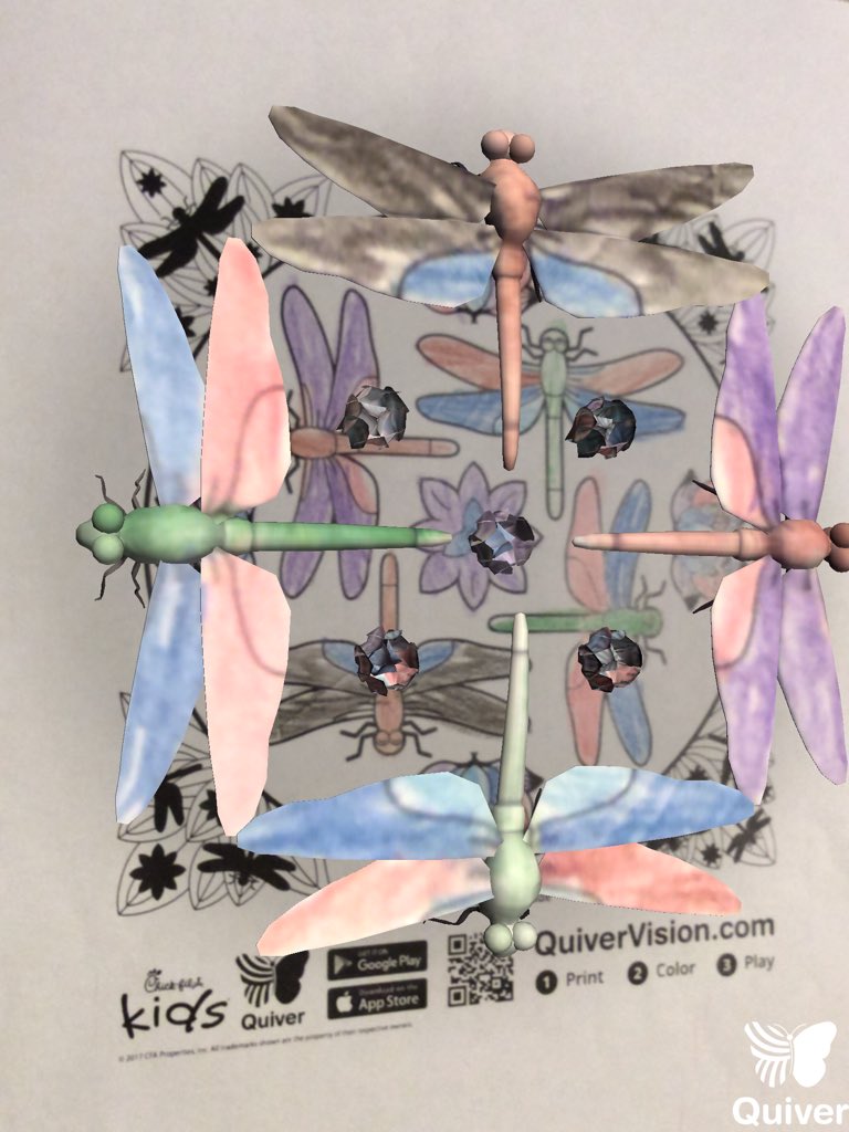 Rachel_Benn_'s tweet image. Lots of fun after school today at #HunsletLibrary with creative #AR - erupting volcanoes 🌋 investigating animal cells 🔎, collecting flies 🦋 and designing the new #2018 @Starbucks cup ☕️ #Mondays #augmentedreality @quivervision @leedslibraries