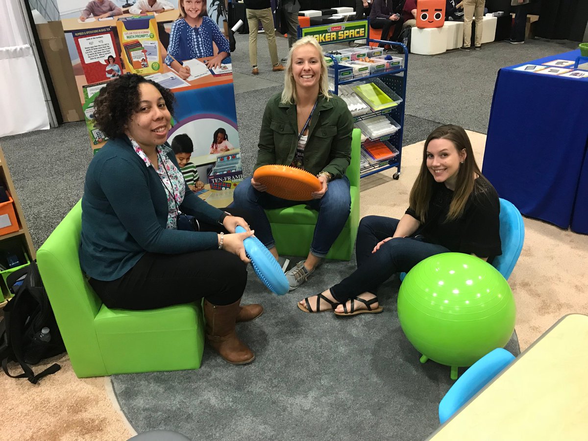 LakeshoreLM's tweet image. Lakeshore was flexing some fun at the NCTM Annual Meeting in Washington, DC. Math educators got to see how our Flex-Space Furniture and innovative math products can enrich their classrooms! #NCTMannual