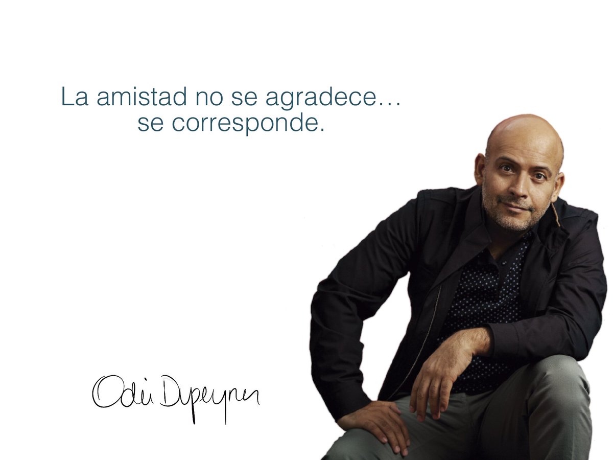 GpoOdinDupeyron's tweet photo. “La vida cambia, la gente se va, los amigos toman caminos distintos, pero los que te quieren tal cual eres siempre estarán en tu vida.” #ComoDiceOdin https://t.co/qexi7guLos