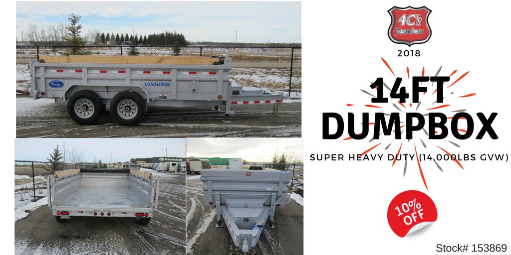 4cstrailers's tweet image. This Dumpbox by #LoadTrail is an additional 10% off!
Check it out here --&amp;gt; bit.ly/2jgZa1R
#trailer #sale #silver #dump #dumpbox #4cs #Calgary #Edmonton #YYC #YEG #YQL