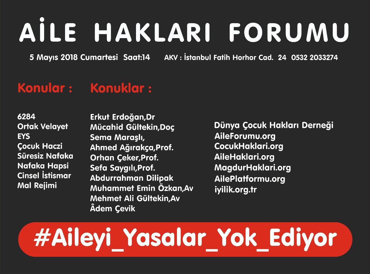 AileHaklari forumu
