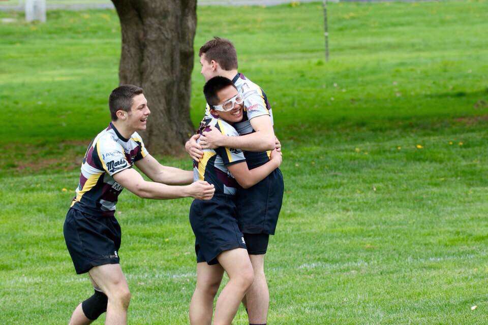 This is Ethan, he’s an exchange student from China who has been here for 2 years. he plays on my rugby team and has never missed a single practice or game and he walks roughly 2 miles to the field each time. he scored his first try yesterday and i’ve never been happier my man 🏉
