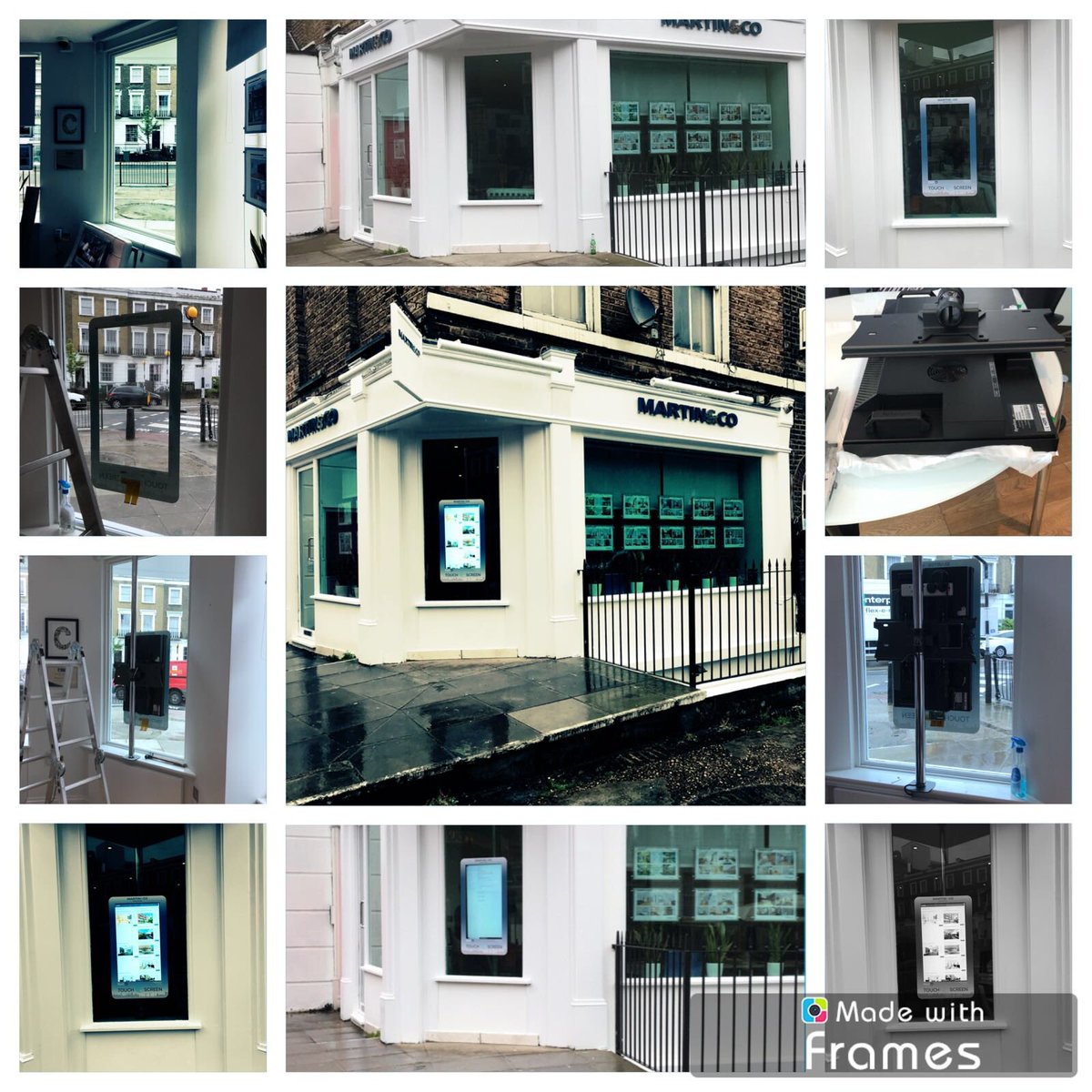 Joe_Makepeace's tweet photo. Here’s a selection of images from one of @ADN_PLC ‘s great value #AlphaGlass installations in West London earlier today. #EstateAgent - Photo’s courtesy of @zigzagav https://t.co/8y0rVZ11II