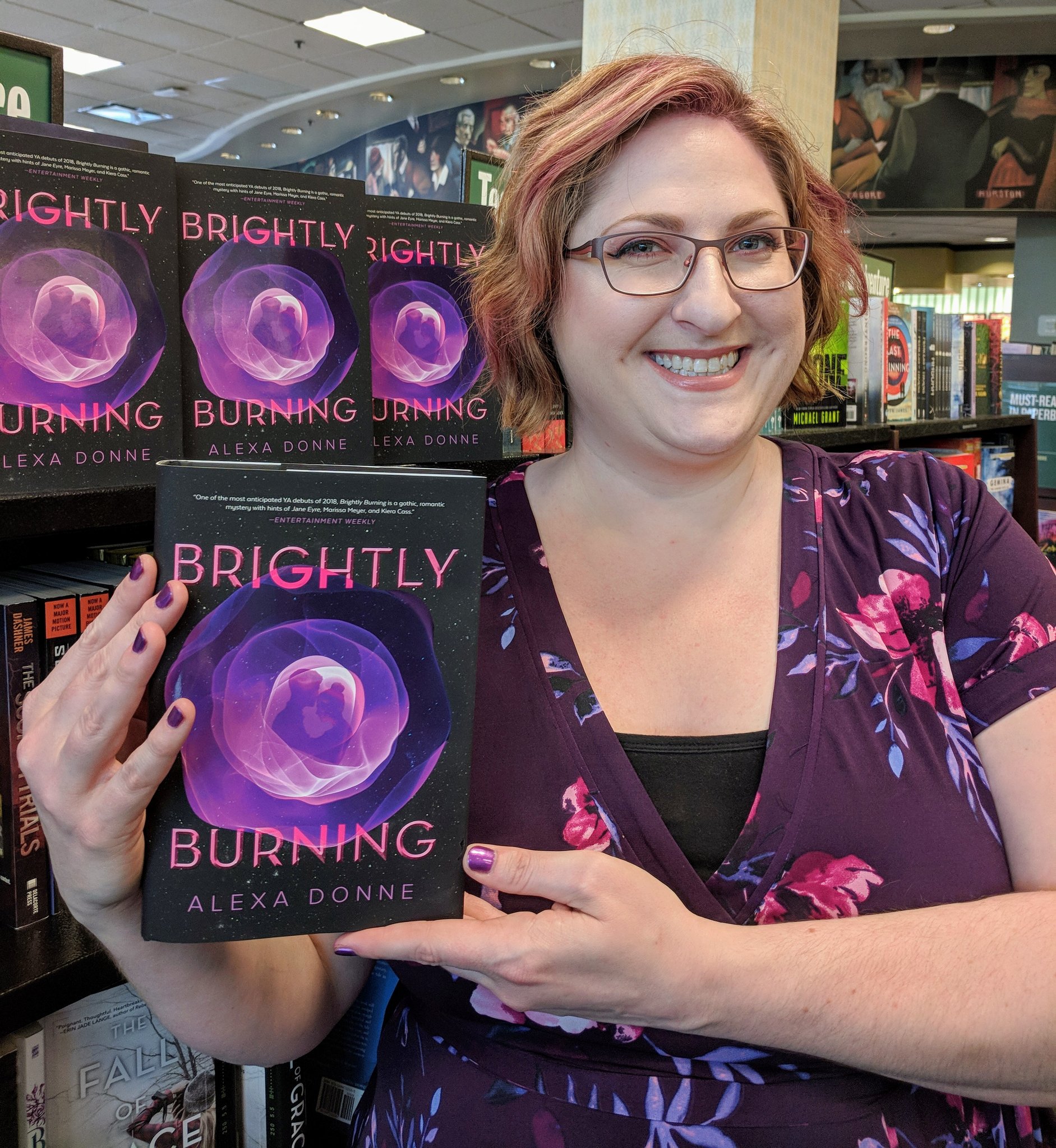 Donne ~Updates Only~ on Twitter: "First books spotted in wild @bneventsgrove! Thank you to the store for being welcoming, letting me sign some books! Very excited for my