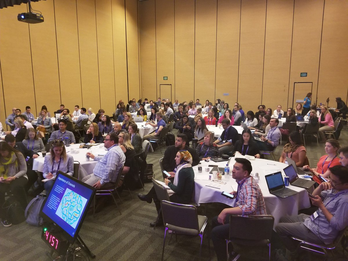 #MKTGnation Thanks to all that attended our <a href="/Marketo/">Marketo</a> session at 2:45! We had a blast!  <a href="/taylorenfinger/">Taylor Enfinger</a> <a href="/emily_thr/">Emily Thornton</a>