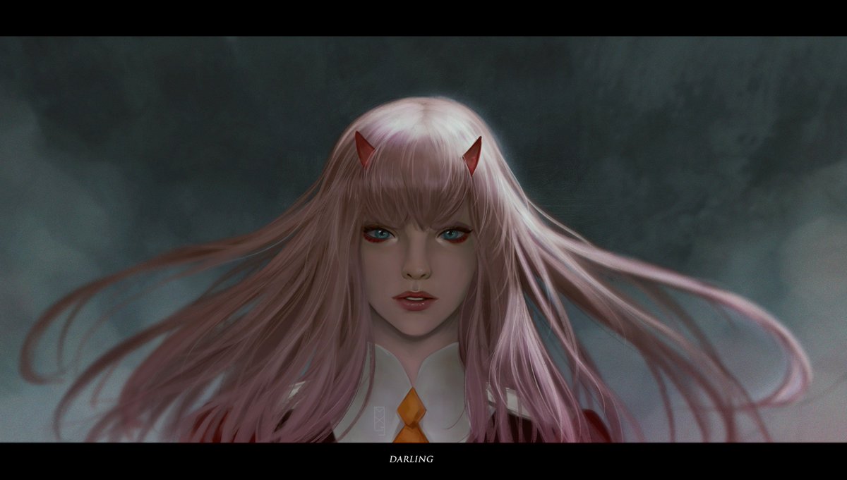 marcusssxg's tweet photo. Darling, seems the time is over 

#ZeroTwo from #DARLINGintheFRANXX 

@TheArtBond @ApoyaAlArtista https://t.co/mdJCMXuasM