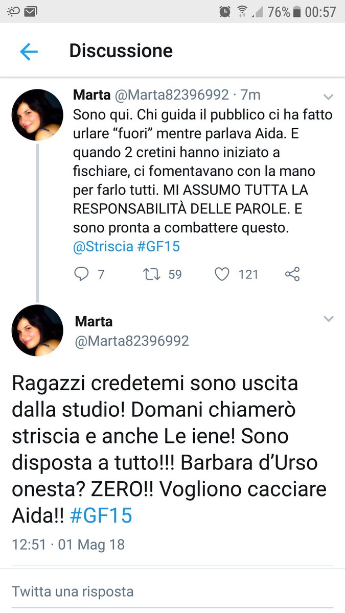 Lucignolo1973's tweet photo. Non fatevi fregare da quello che si è visto e sentito contro Aida .. fuori Luigi chiunque vada in nomination #GF15 https://t.co/63dsPnl3Jz