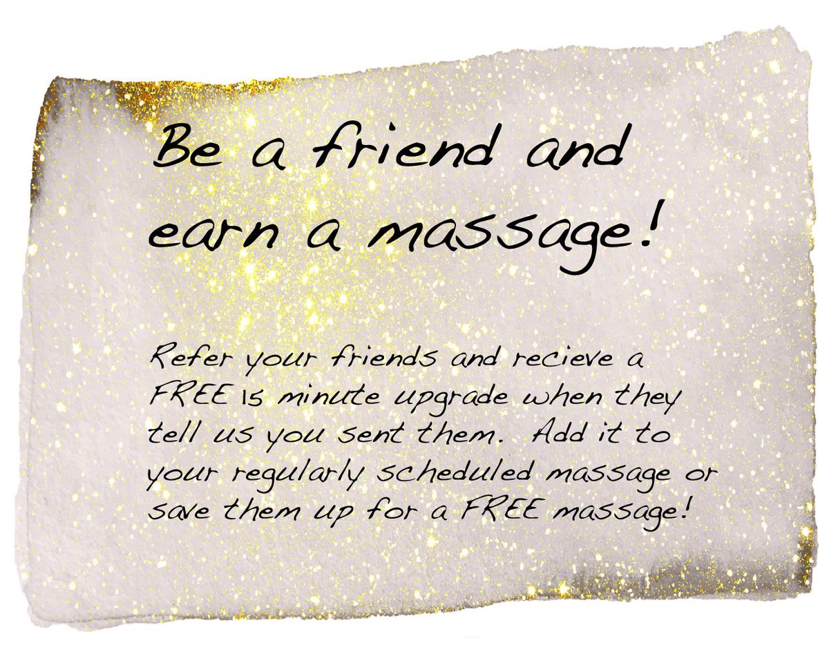 Friends help friends find great bodywork. #massage #Raleigh #evergreenbodyworks