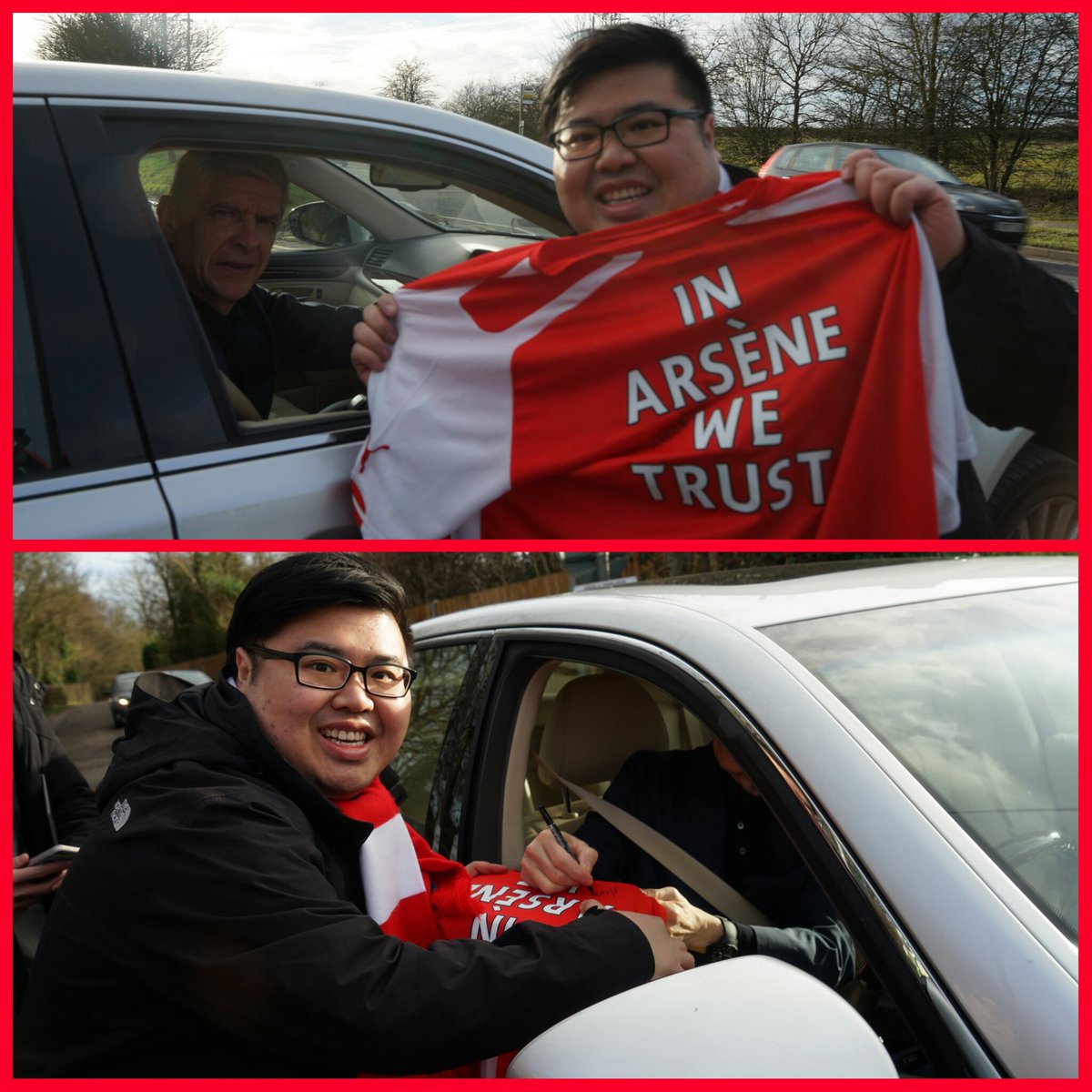 alfredafc1886's tweet photo. @Arsenal I met Boss first time at Hong Kong 2012, then sometimes met Boss outside of training centre & Emirates stadium. Last time met Boss at Shanghai 2017. Boss always treat all worldwide gooners good. I am really love & respect Boss forever! #MerciArsène #RespectAW @Stuart_PhotoAFC https://t.co/rP5ZkdVLxu