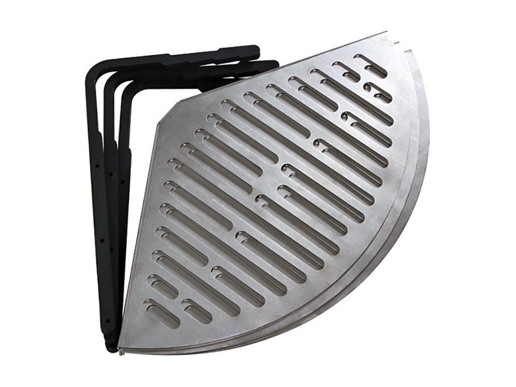 Front Runner ingenious, stainless steel cooking grate, stores over your spare wheel and takes up virtually no space. Made from laser cut 3CR12 stainless steel grill on aluminium legs.
Fits tyres 29' to 35' (740mm to 890mm)
#Camping #Cooking #SmartStorage