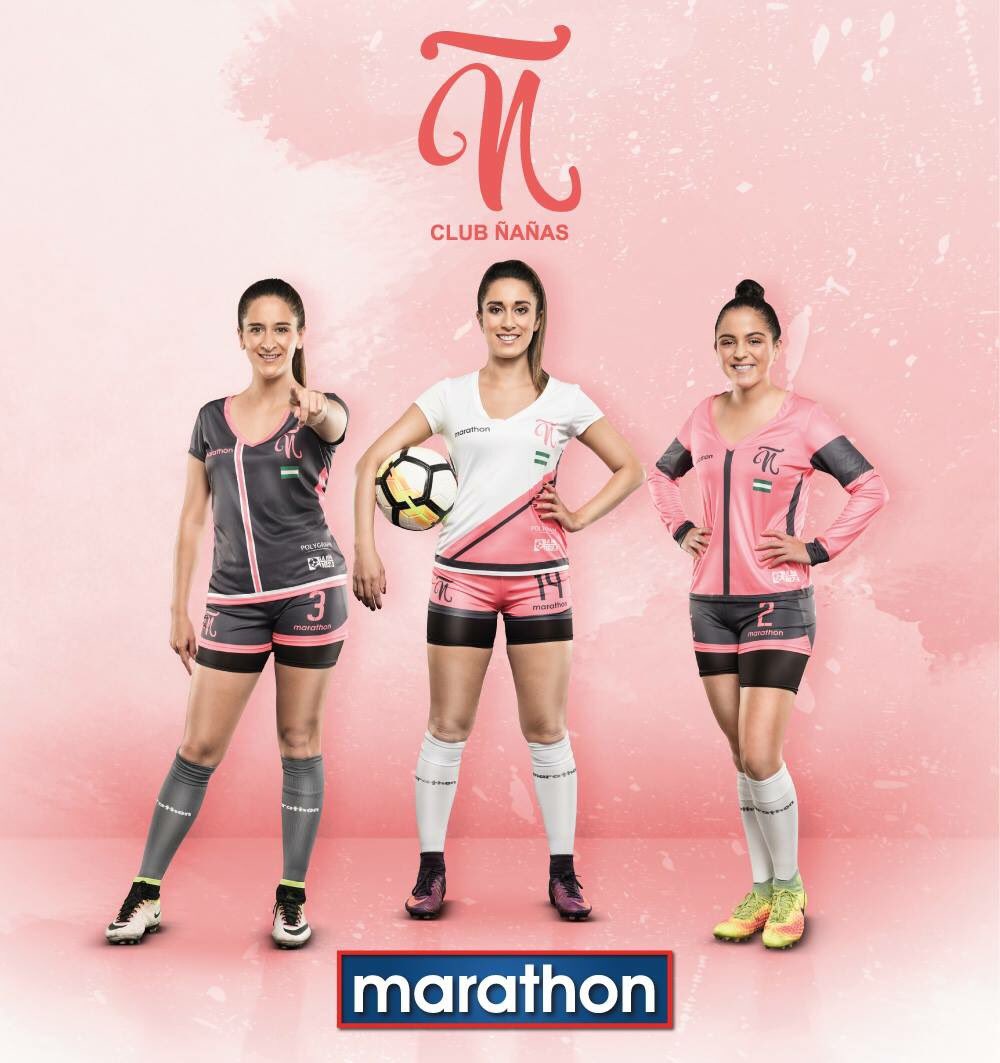 Marathon Sports en "¡Estamos con el fútbol femenino! ⚽ el nuevo uniforme Club Fútbol Femenino ÑAÑAS , que lo usarán en Campeonato Nacional Fútbol Femenino Serie "A" . 👕🔝