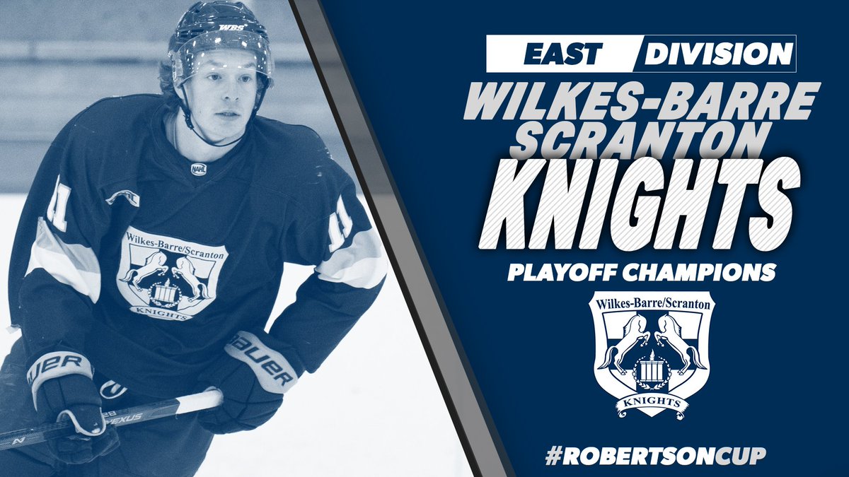 Pack your bags, the <a href="/WBSKnights/">Wilkes-Barre/Scranton Knights</a> have knocked off the <a href="/PhillyRebels/">Philadelphia Rebels</a> to advance to the 2018 #RobertsonCup Tournament in Blaine, Minnesota!