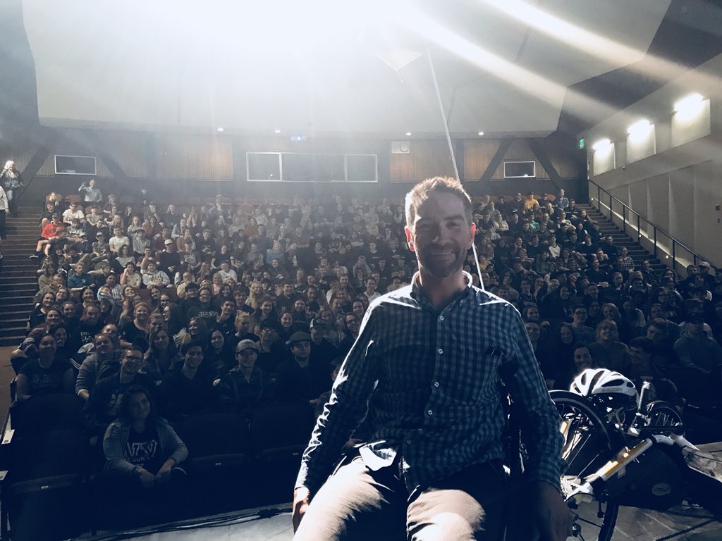 KyleABryant's tweet photo. It was very meaningful to connect with students and staff today at my alma mater, @WeAreBRHS. Strong support from my home community has allowed me to think big and take risks and I am so grateful. https://t.co/L3C4FkxL8p