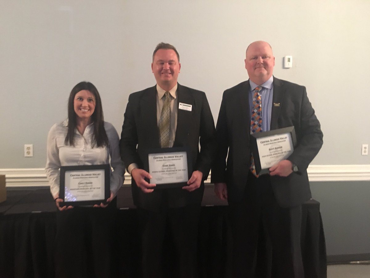 CIV_IPA's tweet photo. Congratulations to our administrators of the year at the secondary level! We are thankful for all you do for students! #ipaciv https://t.co/2X8UBejHmc
