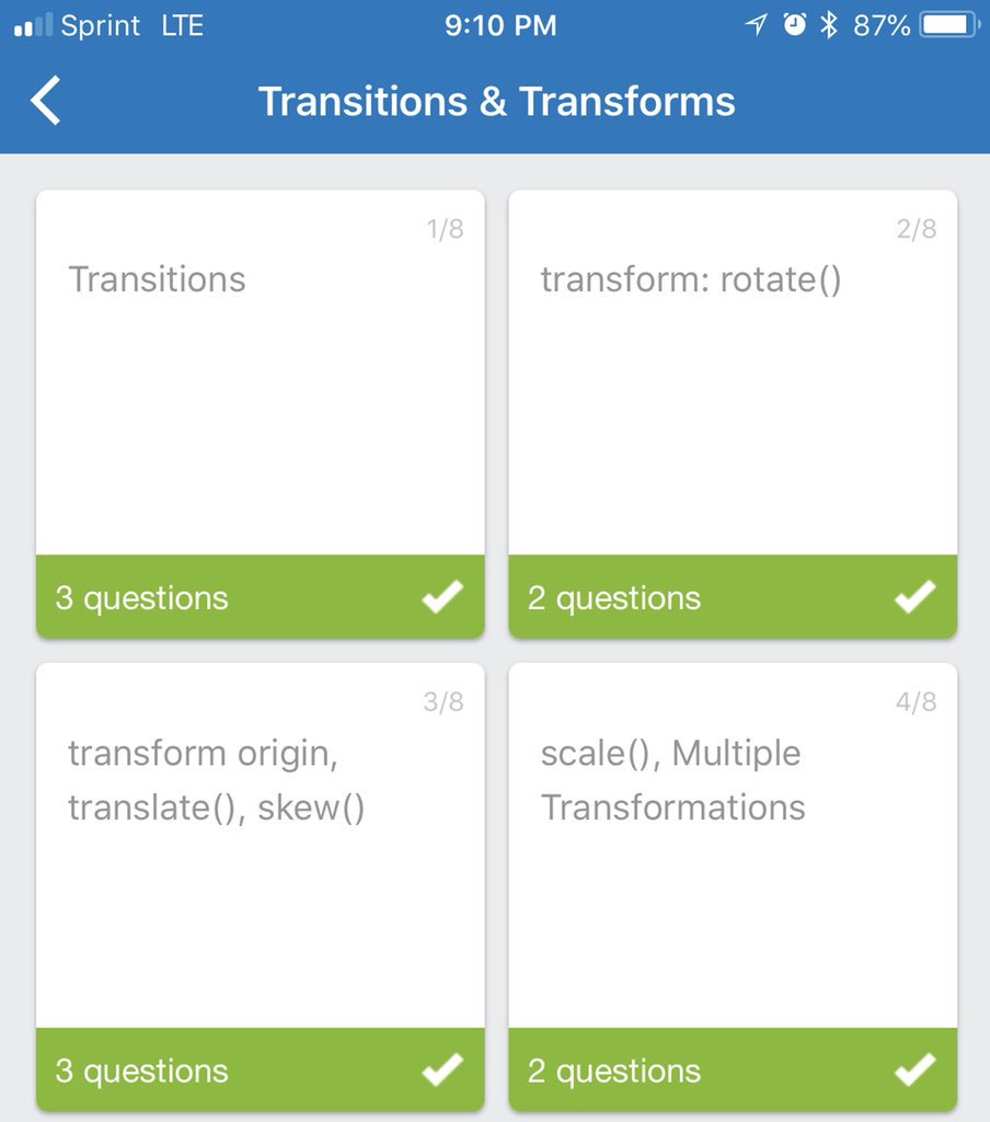 anthonydlarsen's tweet image. R1D98 Tonight I finished the final section in @SoloLearn’s #CSSFundamentals course &amp;amp; I received my course certificate! 🙂Tomorrow I’m going to pick up where I left off w/ learning #JavaScript on Colt Steele’s @udemy web developer boot camp! #100DaysOfCode #CodeNewbie