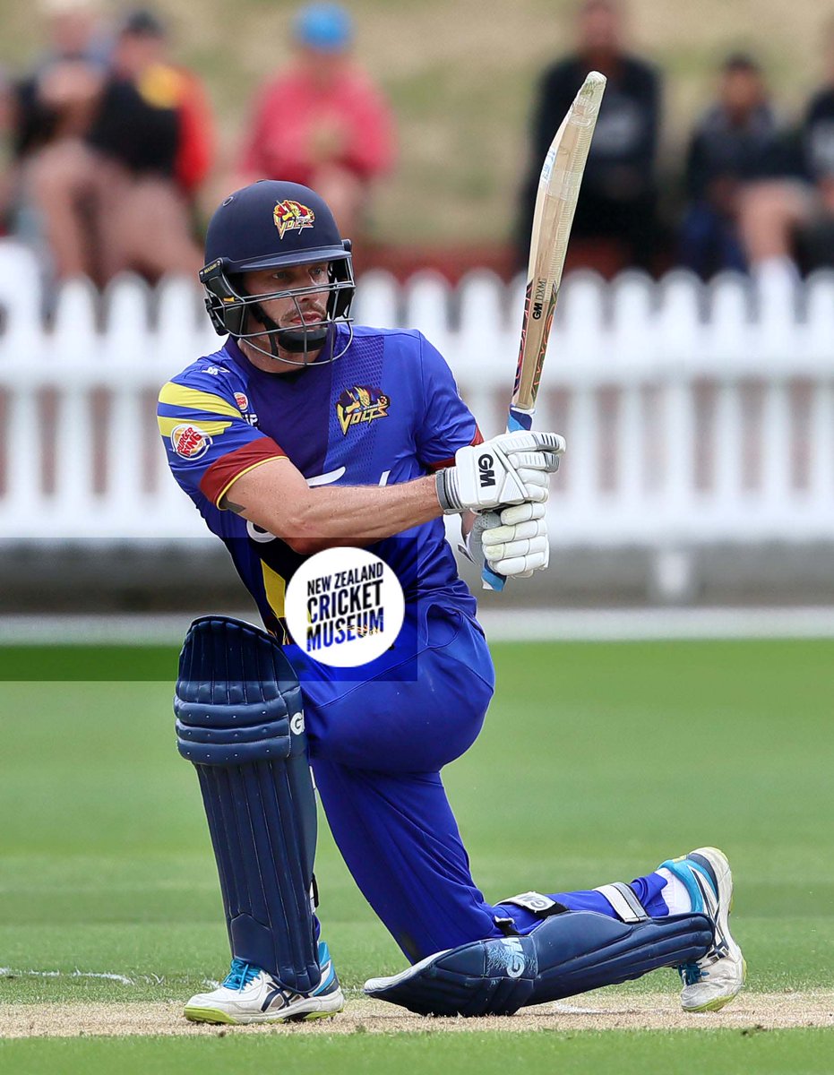 #BornToday: the @OtagoVolts' @robjnicol. Rob was the 7th man, &amp; 2nd <a href="/BLACKCAPS/">BLACKCAPS</a>' batsman, to score a ton on ODI debut when he achieved the feat against Zim in 2011. Photo from Mike Lewis Pictures.